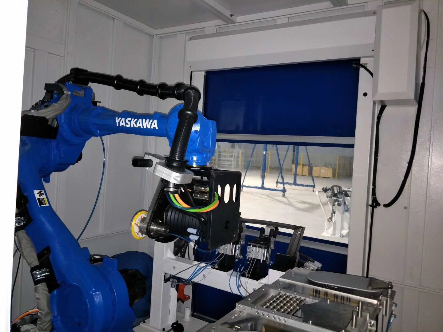 新一代高品质高藤机器人焊房 机器人焊接防
